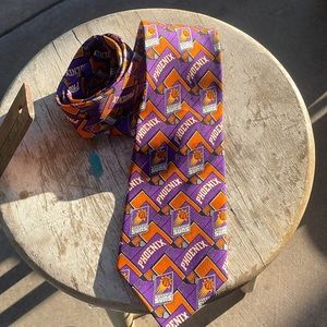 Phoenix Suns silk necktie
